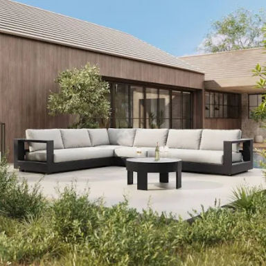 Telluride Aluminim Outdoor Corner, Dark Bronze, West Elm