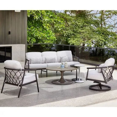 Castelle Cordell Outdoor Sofa and Lounge Chair Set