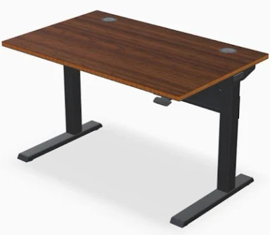 Uplift Pneumatic Standing Desk Bamboo 48" Wide x 30" Deep