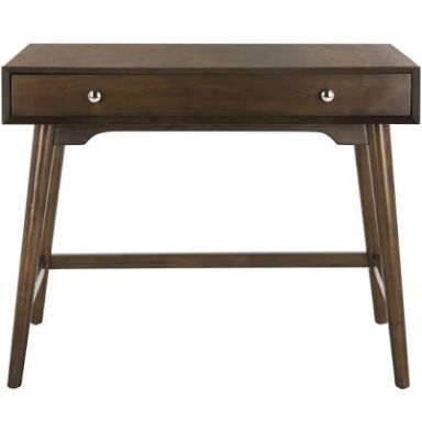 Ashlee Desk Color (Top/Frame): Walnut