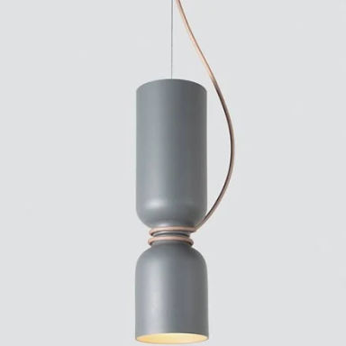 A-N-D Spotlight Volumes C Series LED Pendant Light - Color: Grey/Matte - SPO-P-C-D-AV-120