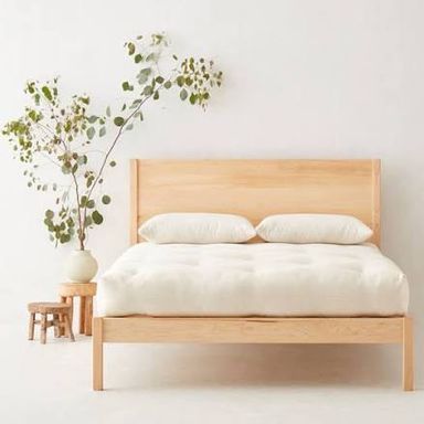 Pure Comfort Organic Cotton Mattress - Organic Cotton Mattress Medium Firm with Wool & MicroCoils - The Futon Shop-Organic-Full Double