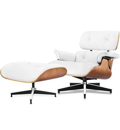 Tall Eames Lounge Chair And Ottoman Walnut Rosewood Swivel Armchair