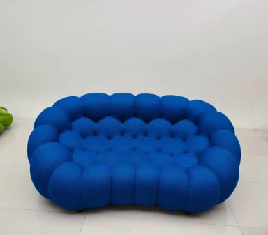 Bubble Sofa 2 Seats 198*114*80cm / Green / Setting Cotton