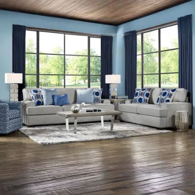 Hutchinson Gray 5 Pc Living Room