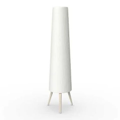 IKEA - ÖKENSAND Floor Lamp, Beech/White Max.: 25.8 W