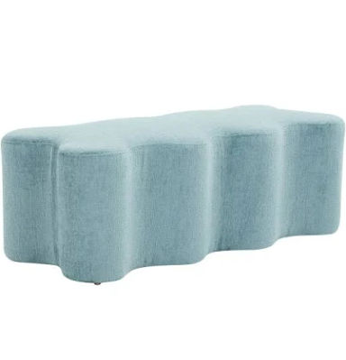 Jacqualessa Chenille Bench | Safavieh Couture - SFV4849E