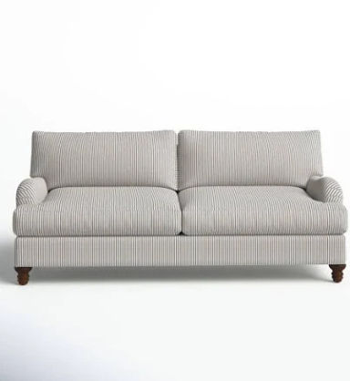 Walters 82'' Upholstered Sofa Birch Lane Fabric: Topsider Desert Twill