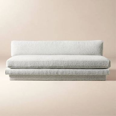 CB2 Plinth Armless Sofa