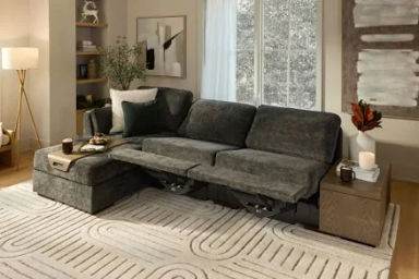 Lovesac 4 Seats (2 RECLINING) + 4 Sides
