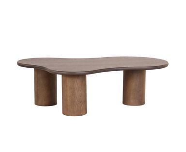 Mocha Soffbord Brunbetsad 120cm