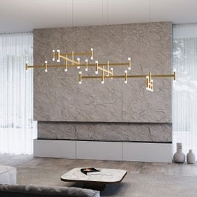 Systema Staccato Offset Chandelier
