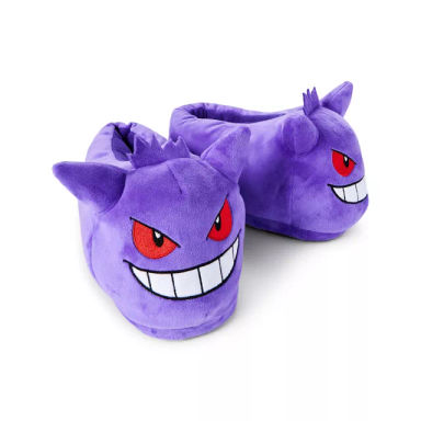 Gengar Plush Slippers - Pokémon - Spencer's
