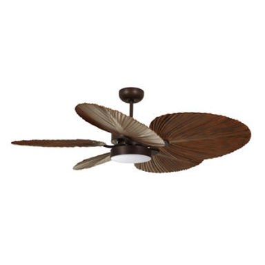 Lucci Air Bali 52" DC Ceiling Fan With Light, Oil Rubbed Bronze