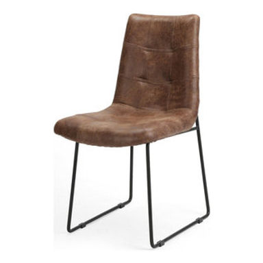 Camile Dining Chair, Vintage Tobacco