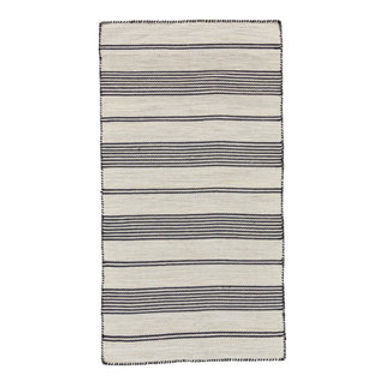 Weave & Wander Granberg Eco-Friendly PET Rug, Black, 8' X 11'