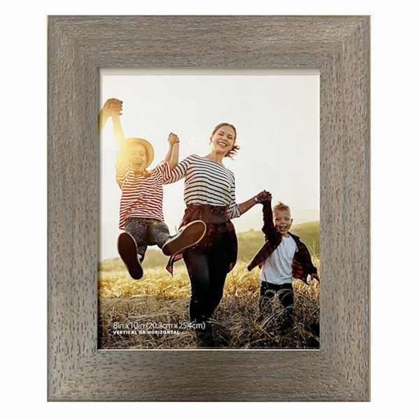 Grey Wash Picture Frame At Home, Plastic