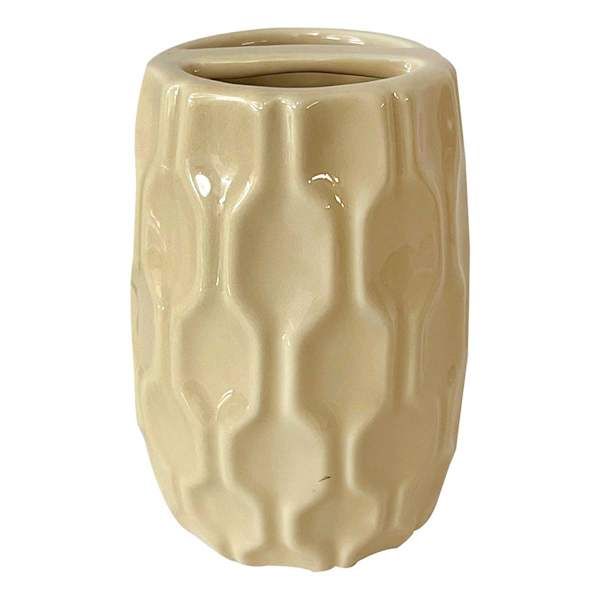 Kate Ceramic Yellow Toothbrush Holder, sold by At Home