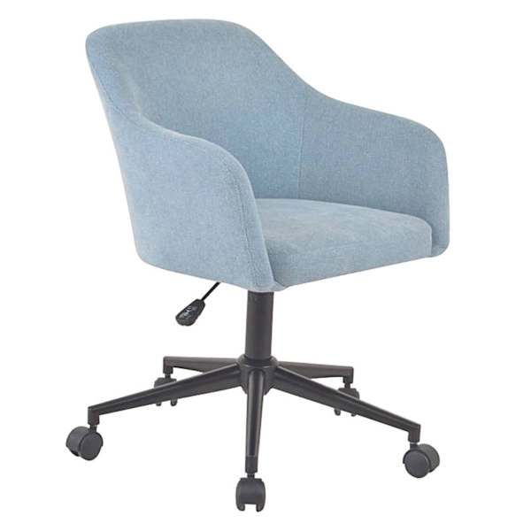 Nash Office Chair, Blue, Fabric, sold by At Home