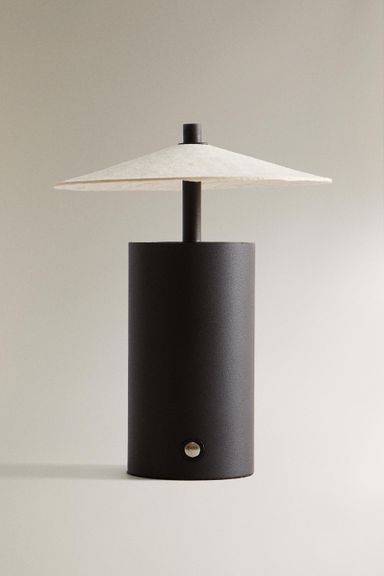 LED TABLE LAMP WITH PAPER LAMPSHADE