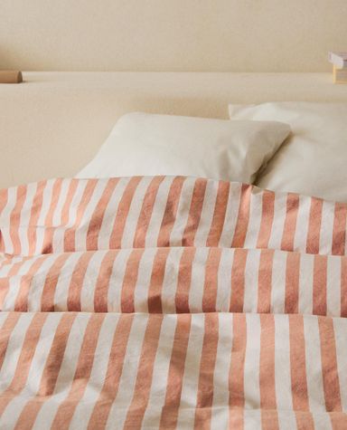 CHILDREN'S STRIPED DUVET COVER