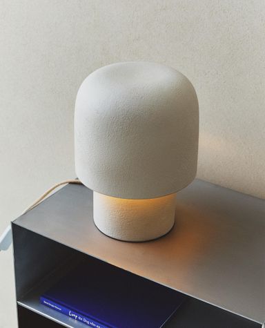 CERAMIC MUSHROOM TABLE LAMP | Zara Home UAE - DUBAI/SHARJAH/AJMAN/UAQ/FUJAIRAH