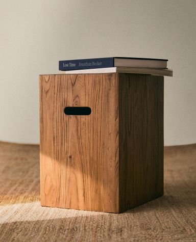 TABLE D’APPOINT CUBE BOIS