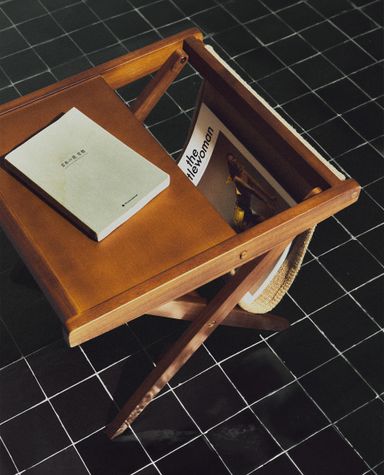 WOODEN TEXTURED FOLDING MAGAZINE RACK | Zara Home United States of America