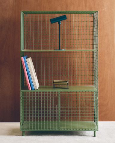 ÉTAGÈRE MÉTAL AVEC PORTES