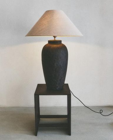 CERAMIC LINEN TABLE LAMP - See all - HOME DECOR - LAMPS AND LIGHTING | Zara Home България / Bulgaria