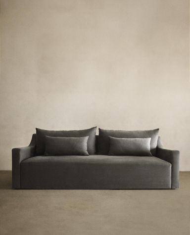 WASHED LINEN SOFA