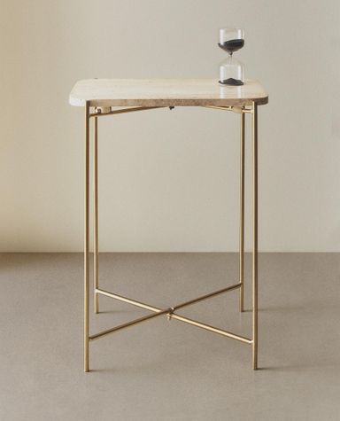 MARBLE SIDE TABLE