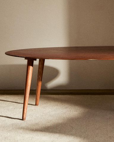 BEVELLED WOODEN COFFEE TABLE