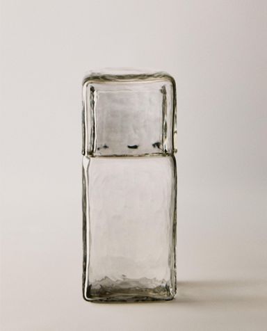 BOTTLE AND GLASS NIGHT SET (SET OF 2) | Zara Home United States of America