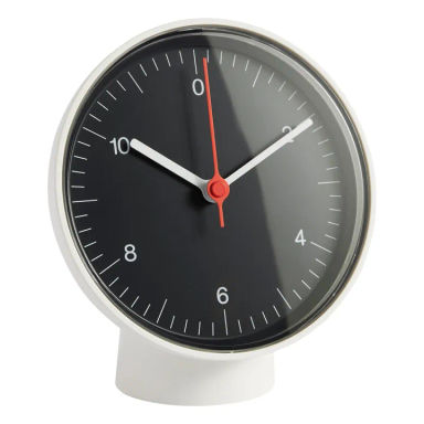 Hay - Horloge Table clock  - Black | Smallable