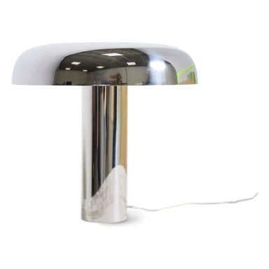 HKliving - Mushroom table lamp - Chrome | Smallable