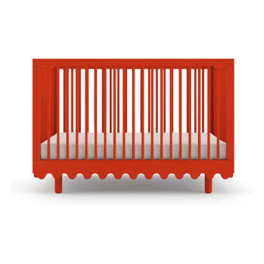 Oeuf NYC - Moss slatted bed - Red | Smallable