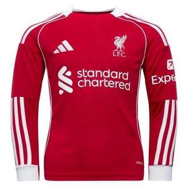 Liverpool Hjemmebanetrøje 2025/26 Børn Lange Ærmer