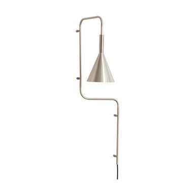 Applique murale en nickel Rope - Hübsch