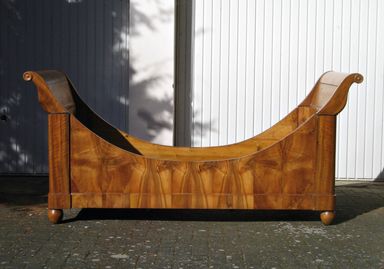 Biedermeier Gondelbett - Antikes & Rares