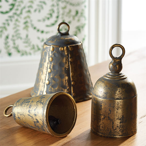 Decorative Tabletop Bells Set of 3