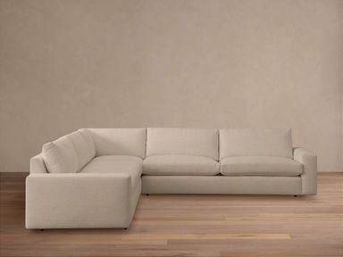 Kipton Wide Arm Three-Piece Corner Sectional