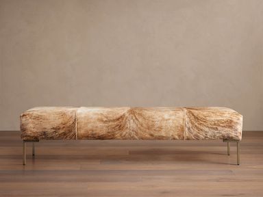 Tilton Hair on Hide Bench