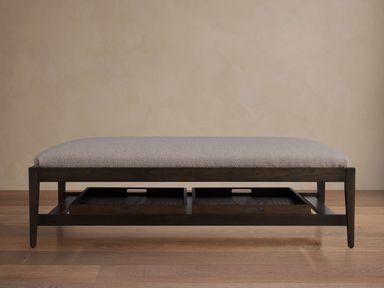 Kent Ottoman with Trays