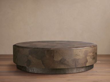 Polanco Round Plinth Coffee Table