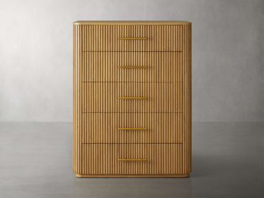 Finnley Wood Five-Drawer Dresser