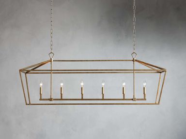 Garnet Rectangular Chandelier