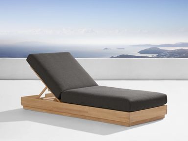 Bal Harbour Outdoor Teak Chaise