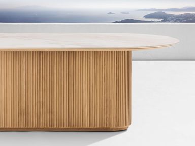 Beaumont Outdoor Teak Dining Table