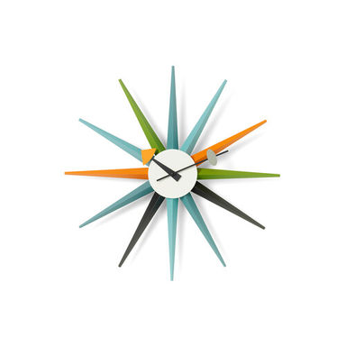 Wanduhr Sunburst Clock
